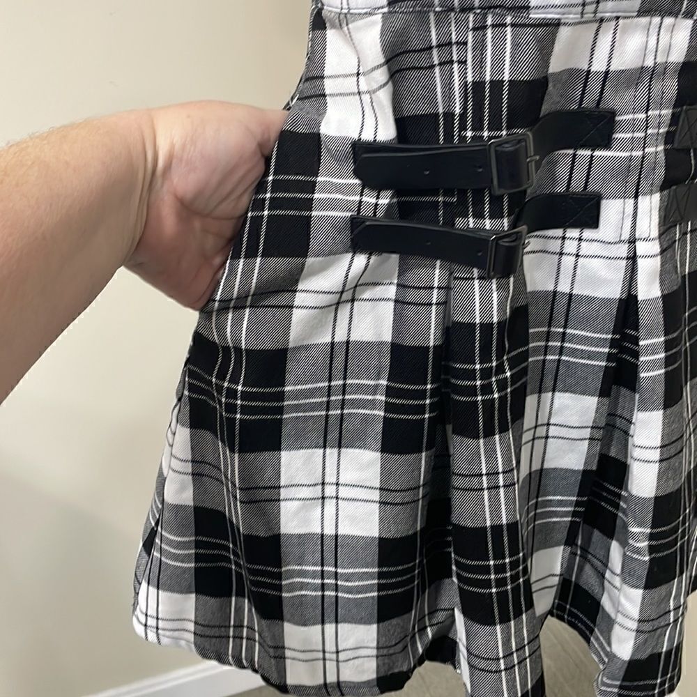 NWOT Hot Topic Plaid Dress.  Size M medium 8/10 - Picture 6 of 9